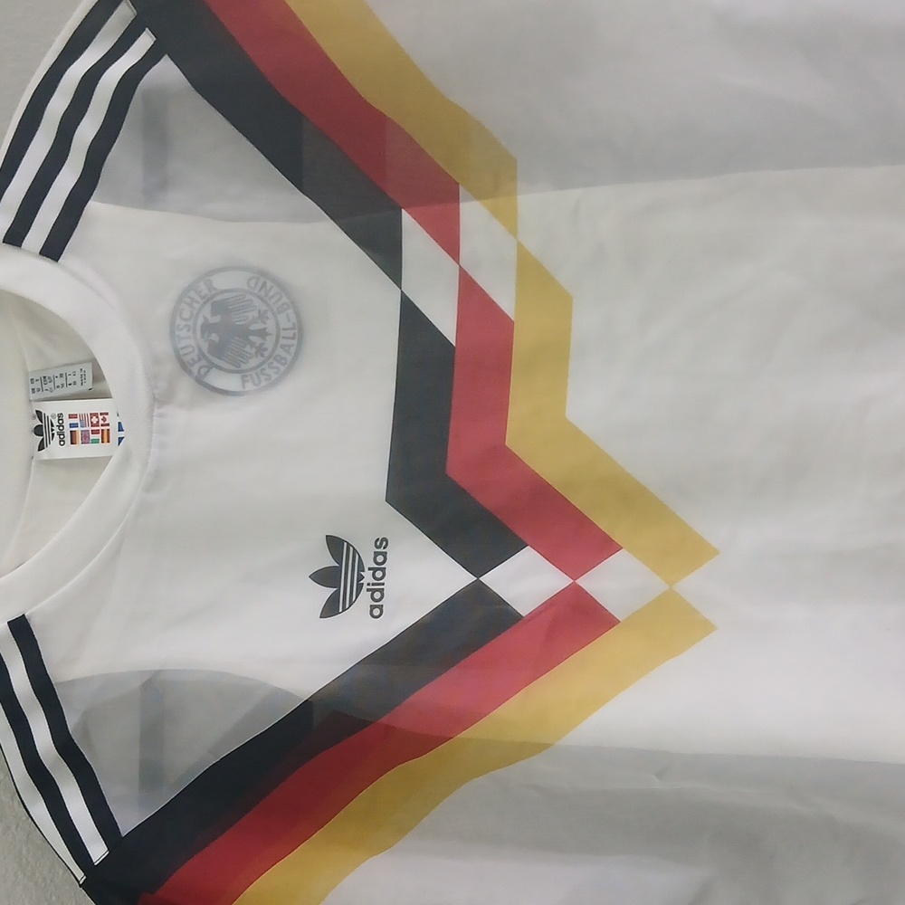 Adidas World Cup GERMANY Jersey FUSSBALL CLUB. womens Small Top - Picture 2 of 8